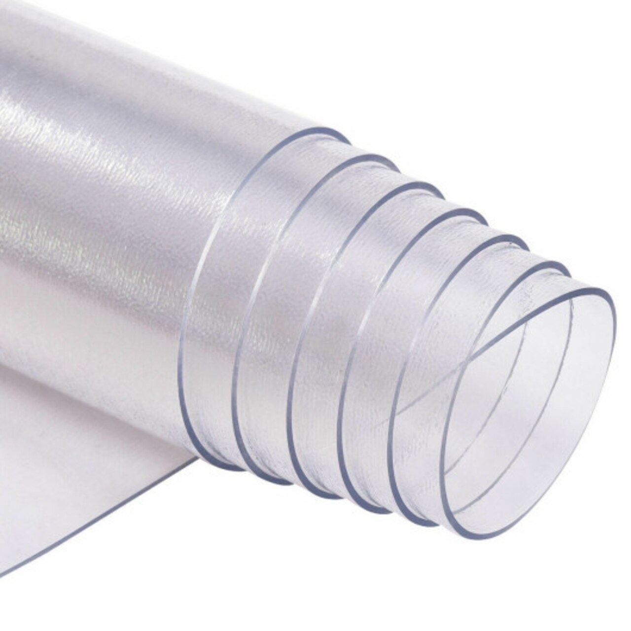 47" PVC Clear Chair Floor Mat Protect Floors from Chair Damage Wear and Tear Suitable for Hard Wood Floors
